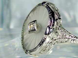 アンティーク指輪の商品番号1258ac