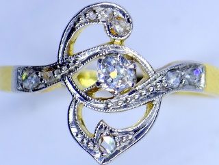 アンティークジュエリー指輪の商品番号1356ag
