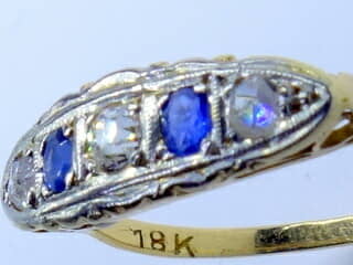 アンティークジュエリー指輪の商品番号r195f