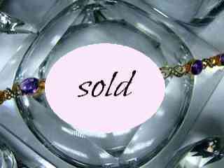 ビクトリアンブレスレット|16ctオーバーアメジスト&シードパール 【商品番号2591】