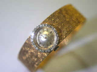 ビンテージオメガ（OMEGA）時計|約0.84ctブリリアントカットダイヤ(鑑定書付) 【商品番号4633】