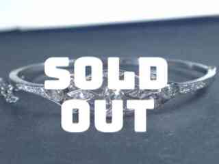 アールヌーボーブレスレット|約1.5ctオールドマイン&ローズカットダイヤ (鑑定書付)【商品番号br05】