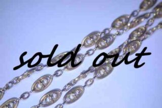 アールヌーヴォーカンティーユ細工ゴールドチェーン(28.87g)【商品番号n52】