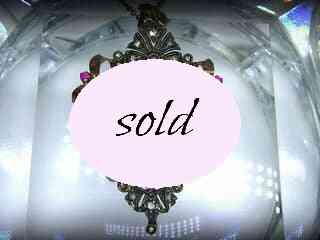 アールヌーボーブローチ&ネックレス|ローズカットダイヤ&リモージュエナメル&ルビー 【商品番号1145a】