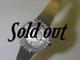 ビンテージティファニー社（TIFFANY&CO. ）腕時計|ダイヤ&サファイア (鑑定書付)【商品番号4620】