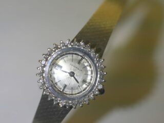 ビンテージティファニー社（TIFFANY&CO. ）腕時計|ダイヤ&サファイア (鑑定書付)【商品番号4620】