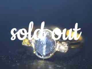 仏刻印アールデコ約0.7ctダッチローズカットダイヤリング(鑑定書付)【ra121】